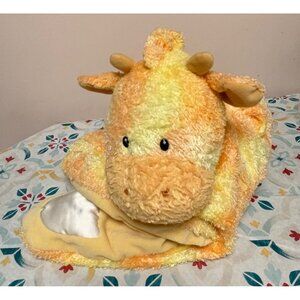 Gund Baby Sprinkles Giraffe Security Blanket Lovey Yellow & Orange Plush 58125